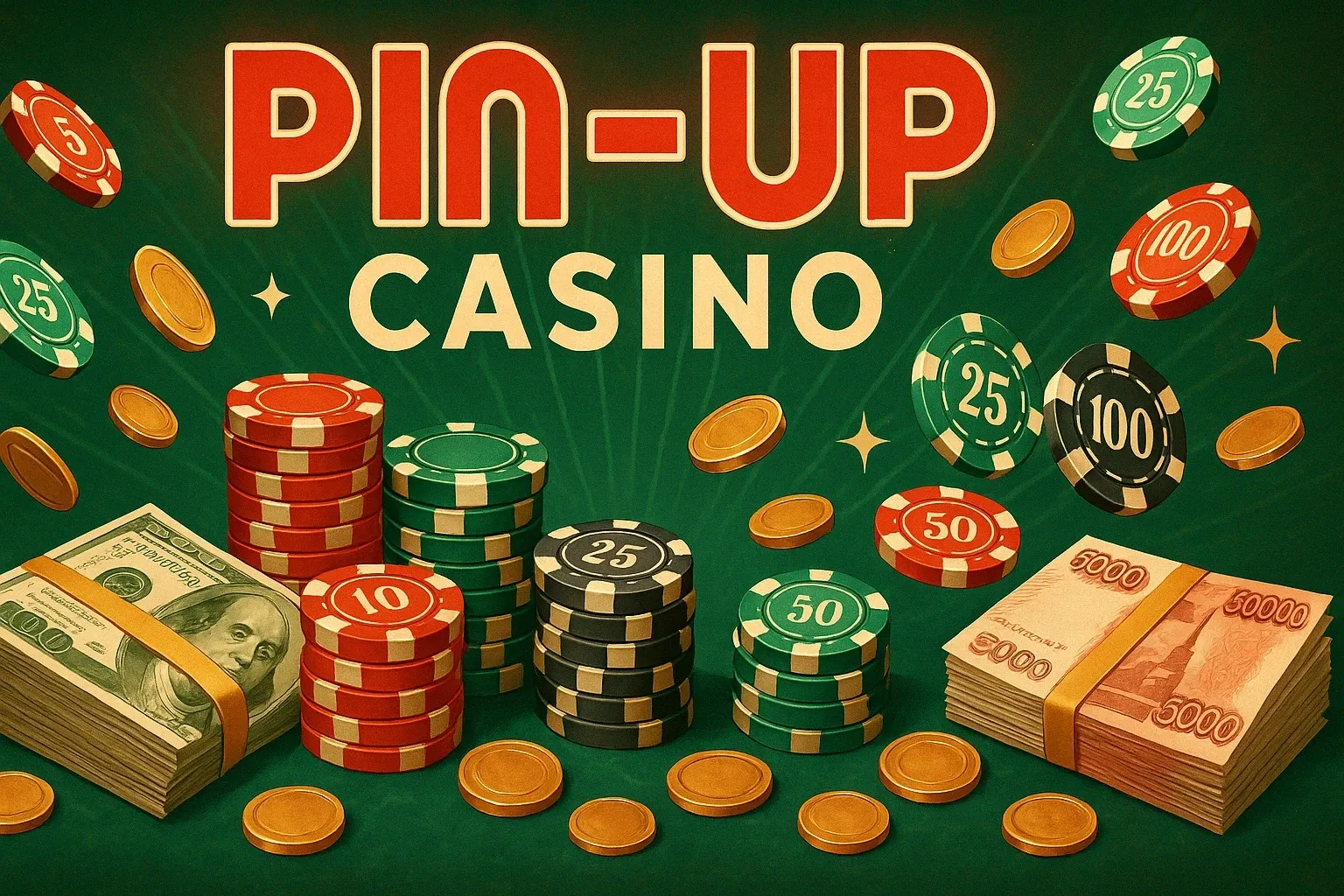 Игровые автоматы и слоты Pin up